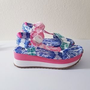 Dirty Laundry Colorful Women's Platform Sandals